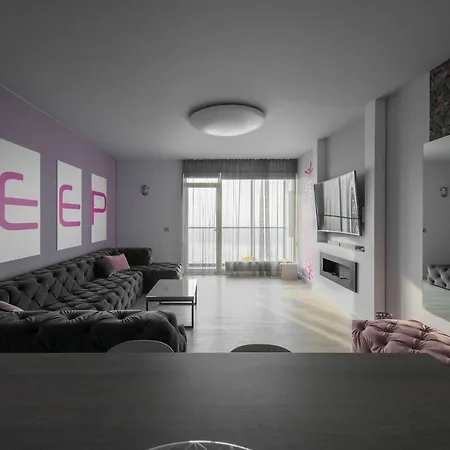 Sky Deep Jacuzzi Sauna 30 Floor Appartement