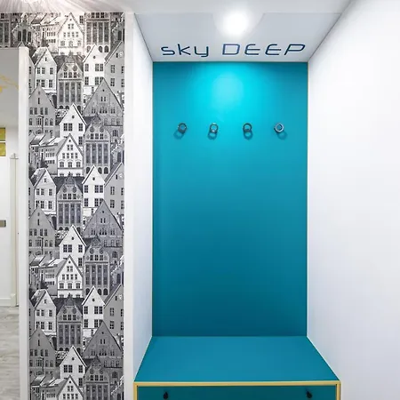 Sky Deep Jacuzzi Sauna 30 Floor 아파트