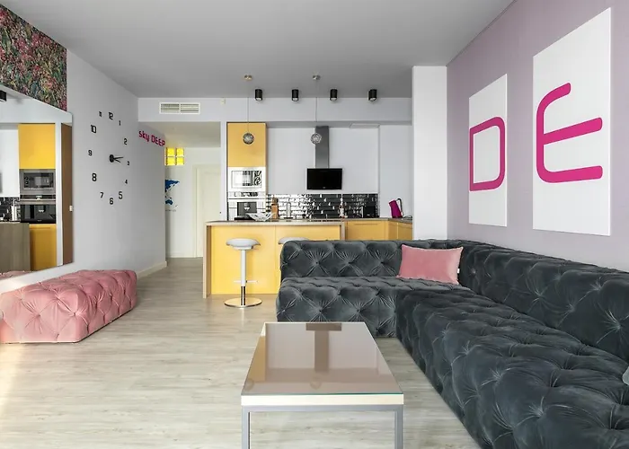 Sky Deep Jacuzzi Sauna 30 Floor Apartament