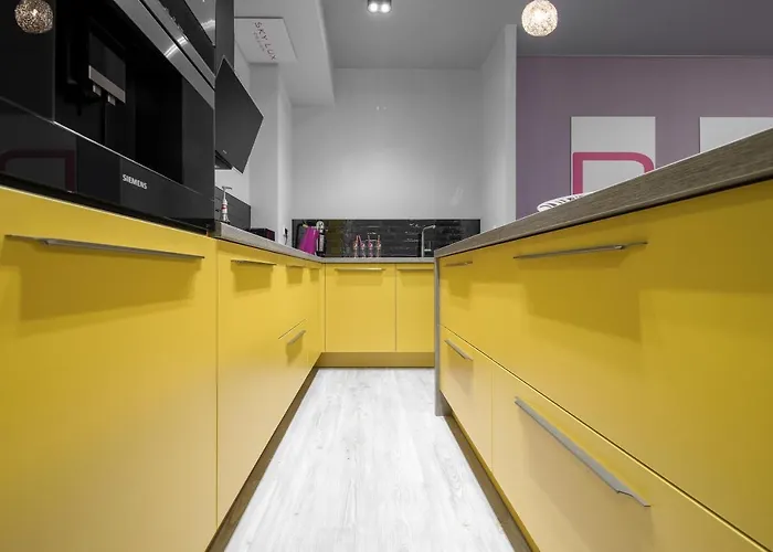 Sky Deep Jacuzzi Sauna 30 Floor Apartament *