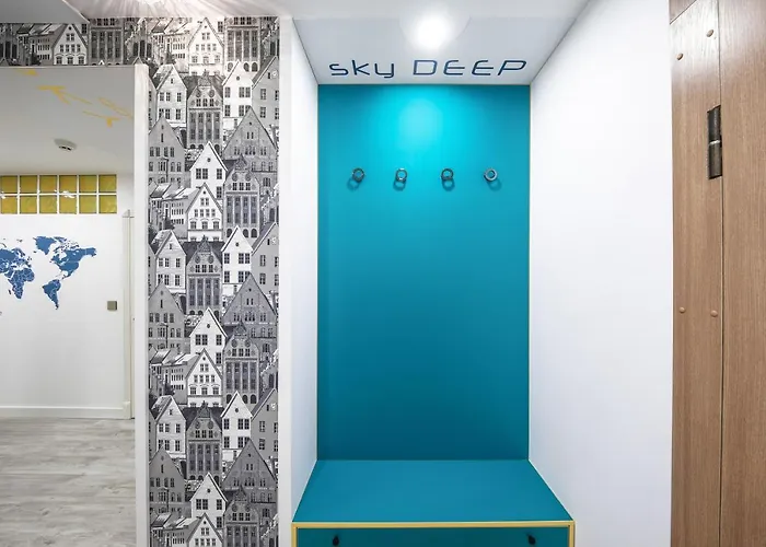 Sky Deep Jacuzzi Sauna 30 Floor Apartament